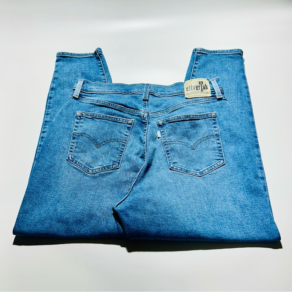 Levi’s jeans Silver tab Mom jeans classic stretchy high rise women size 32